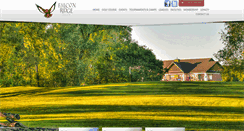 Desktop Screenshot of falconridgegolf.ca